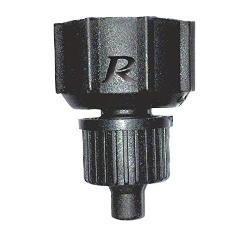 Ribimex PRPC8X Adaptateur pour lance et poignées, noir, 4 x 2,5 x 2,5 cm