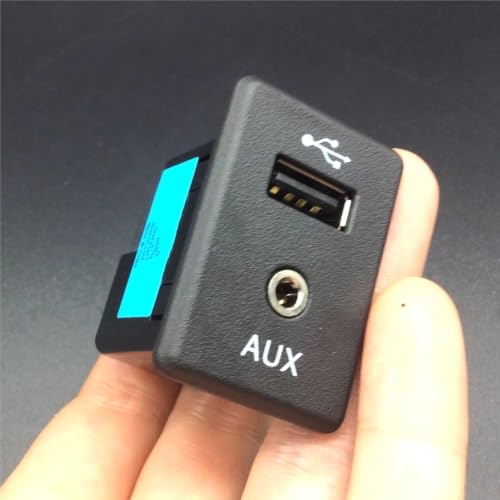 Conector de toma de carga auxiliar para coche Nissan soluciona cortes de audio X-trail 6