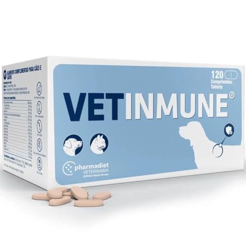 Farmadiet VetInmune Blísters con 120 Comprimidos de Suplemento Nutricional