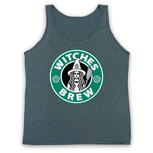 Débardeur Witches Brew Potion Halloween vêtement sans manches coton humour noir