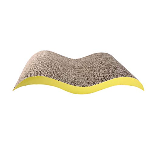 Ajeerd – Cama de descanso para gatos e arranhador 2 em 1 com arco curvado para gatos e ninho de gato