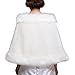 Insun Mujeres Chales Estolas de piel Boleros Chal de moda de lujo...