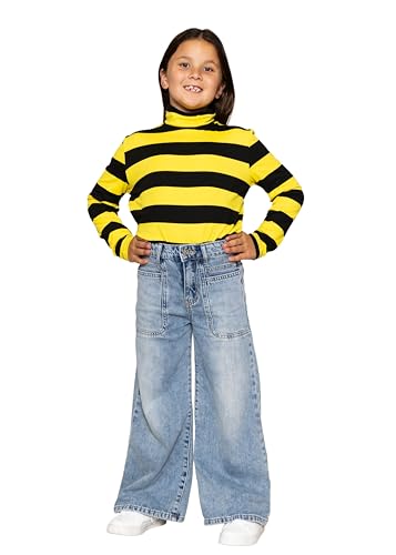 Image of STRETCH IS COMFORT Girl's Oh So Soft Long Sleeve Turtleneck | Youth Size 2-16