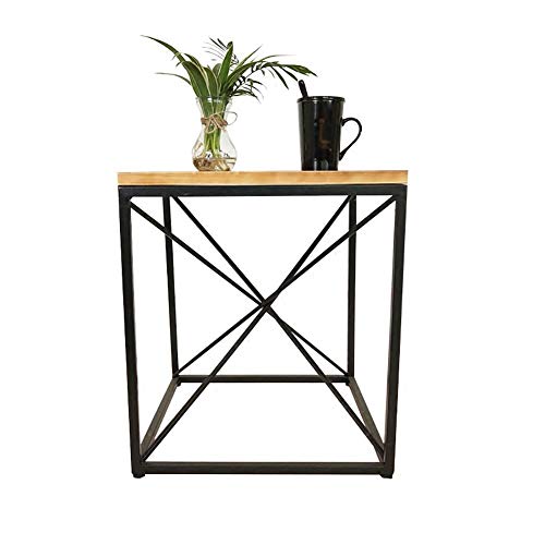 GWW Perfect FurnitureIron Side Table, Coffee Table Flower Stand Negoti