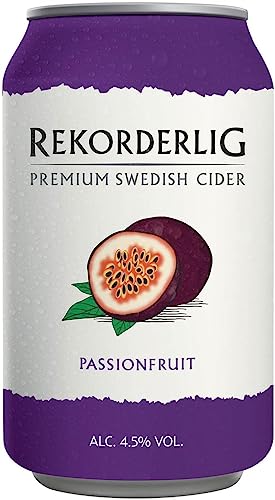 Rekorderlig cider Passionfruit 4,5% 6x 0,33 ltr. | erfrischend sommerlich fruchtig