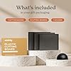 SMIRLY Plastic Cutting Board Set with Holder 3 Pieces, Non-Slip Dishwasher Safe Chopping Boards for Kitchen, Dark Grey #1
