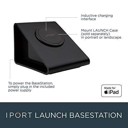Iport Launchport Basestation support magnétique premium induction noir - 2