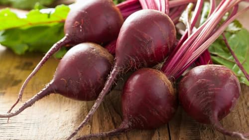 Image of Beetroot (Chukandar) Vegetable Seeds - Pack of 100 High-Germination Seeds for Vibrant, Nutrient-Rich Beets - Ideal for Home Gardens and Vegetable Plots