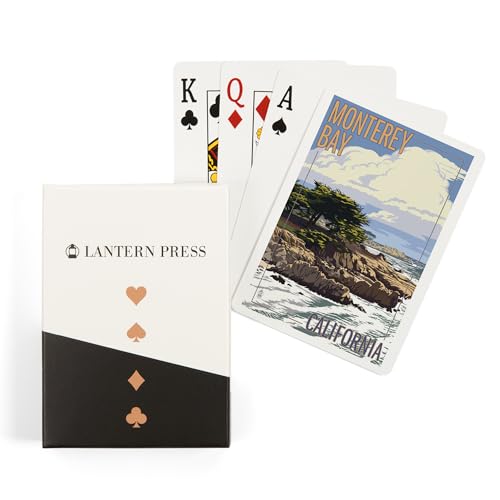Baraja de cartas Monterey Bay 52 naipes tamaño póker
