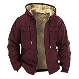 Chaqueta Moto Hombre 4 Estaciones Parka Casual Militar Clásica ParkaTallas Grandes y Largos HombreChaqueta de Carga Casual DeportivaCazadora Lona Hombre Navidad