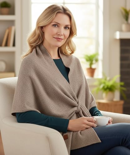 Women's Solid Color Scarf | Casual Soft Comfortable Shawl for Daily Wear, 2025 New Pashmina Wool Shawl Wraps for Women3