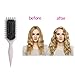 xiangwenlan Beige 1 PS Curly Hair Brush and Curl defining Brush for women and men, fitting all hair style.