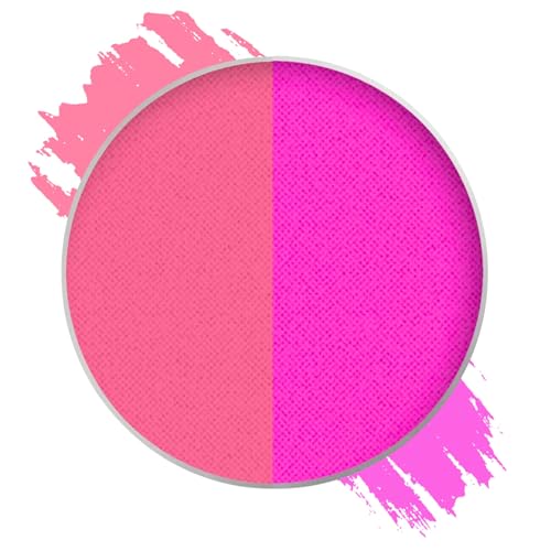 Image of Mehron Paradise FX UV Neon Glow - Intergalactic - Neon Pink /Coral UV 0.25 oz | Pro Water-Activated Shimmer Paint for Raves, Costumes, SFX, Halloween, Stage, Screen, Theater & Cosplay