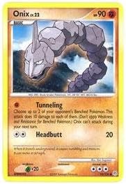 Pokemon - Onix (92) - Diamante y Perla