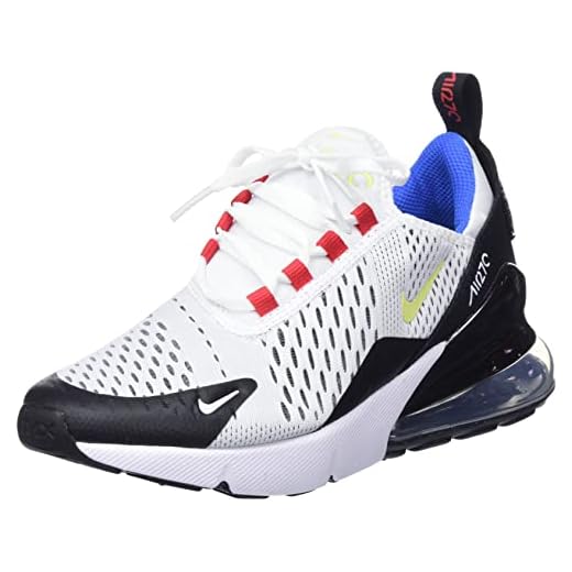 Nike Air Max 270 GS Youth - White Light Lemon Twist Black - 40 EU