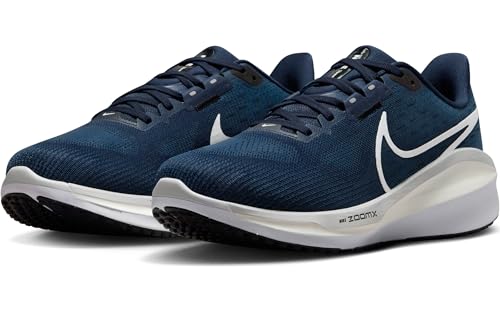 Image of Men's Nike Vomero 17 in Black /Volt-LT Smoke Grey-White