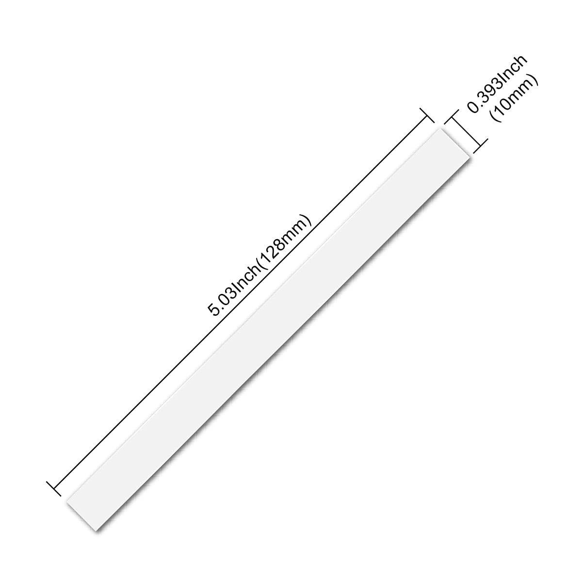 NA Rectangular Paper Strips for Perfume Testing 400g Strips bperfume Test Strip(100pack,5.04''X0.394'')