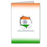 ShopTwiz Happy Independence Day – Proud to Be Indian (Size A5) (Envelope Included)