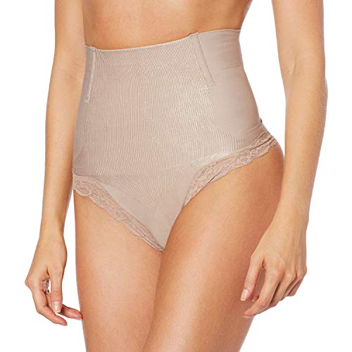 Panty bresell Plie High Gloss en color blush talla S para mujer