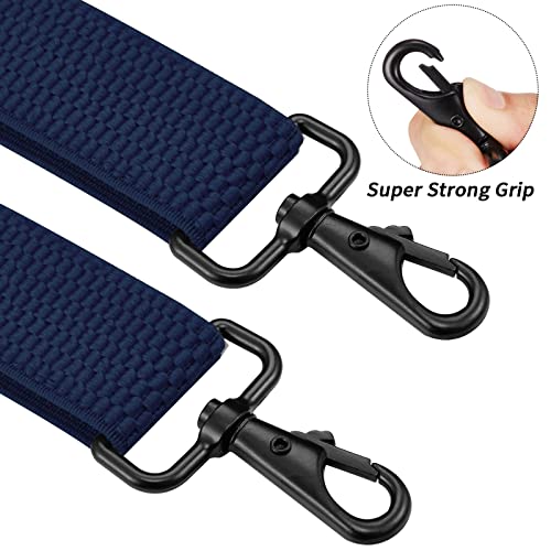 Buyless Fashion Heavy Duty 2 Pack Suspenders for Men - 48
