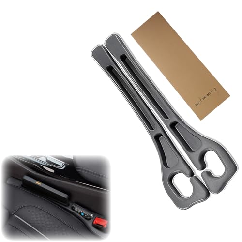 ORIBLYNT 2PCS Car Seat Gap Filler Organizer – No Drop Seat Guard for Cars &...