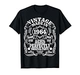 T-Shirt 61. Geburtstag Herren Damen 61 Jahre Deko