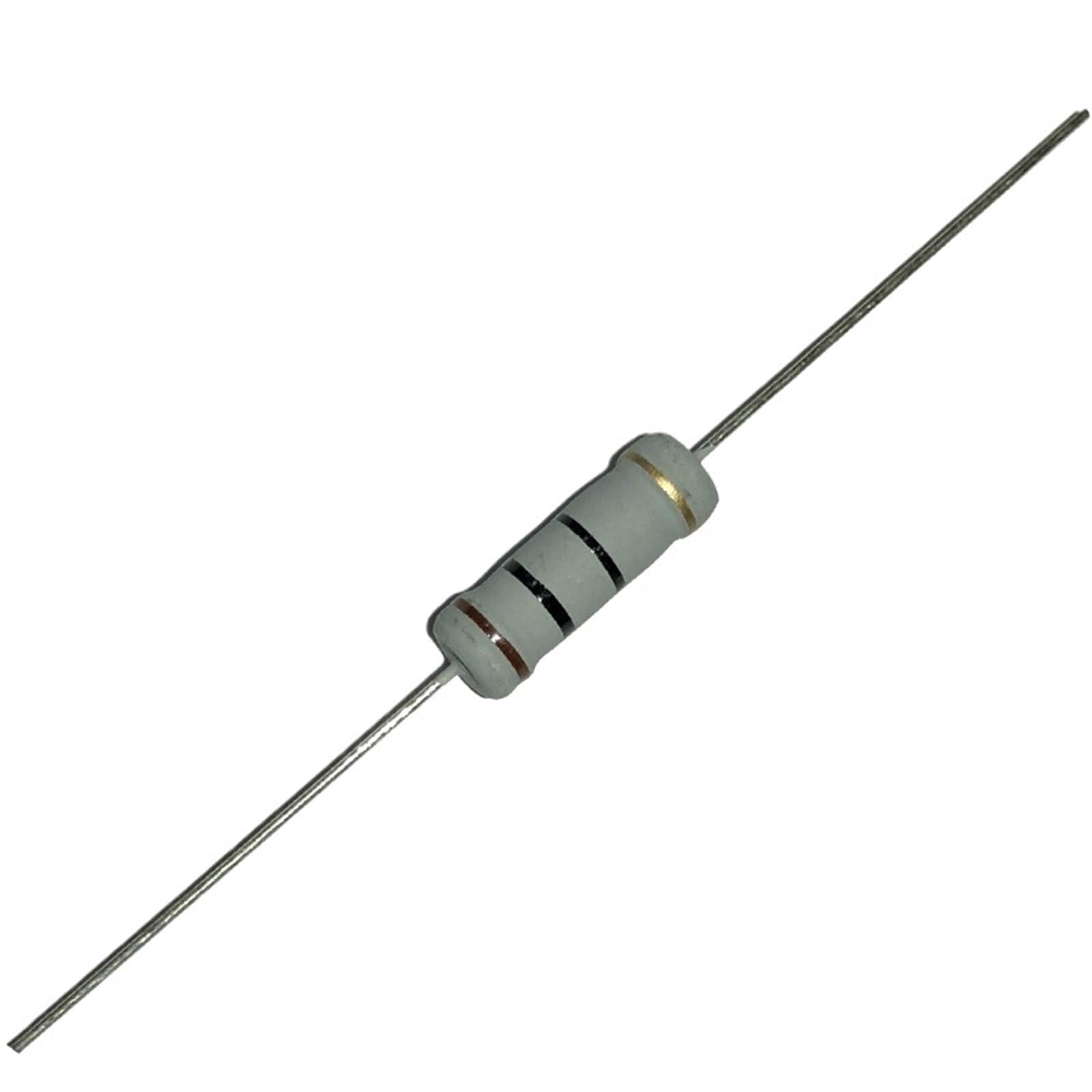 RISWEKFW 20pcs 2W 5% Carbon Film Resistor 0.33R 3R3 33R 330R 3K3 33K 330K 0.33 3.3 33 330 1 10 100 2.2 22 220 4.7 47 470 5.1 R K Ohm 3.3R(CF 2W 430R 20pcs)