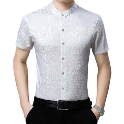 Chemise chinoise en soie idéale pour les soirées d'été détendues