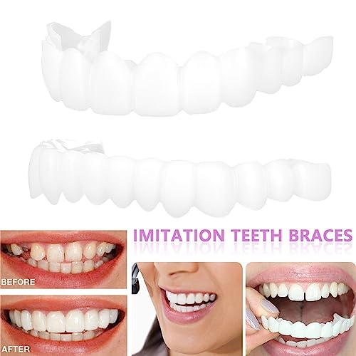 Image of 2 Pairs, Temporarily Adjustable for Men and Women, Beautiful Smile
