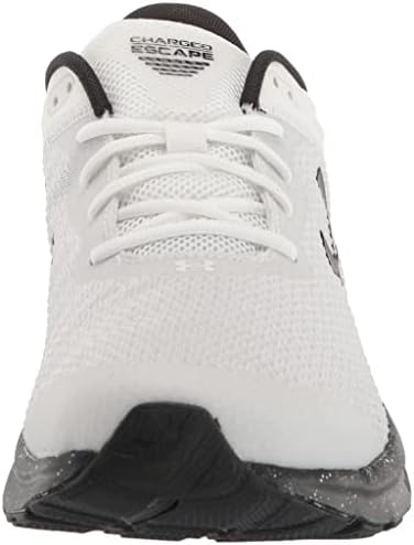 Under Armour Men's Charged Escape 3 BL Road Running Shoe, White (101)/Black, 8.5 | Image 1