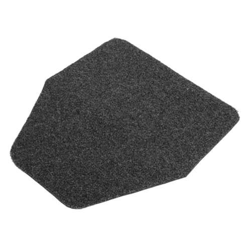 Happyyami 男性用トイレ床保護マット 尿はね防止吸水性尿斗マット ホテル商業用浴室対応 滑り止め設計で 性向上 シンプルで大判なグレー色