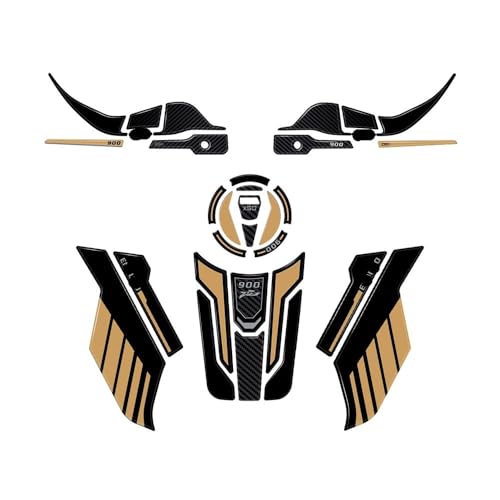 Protection réservoir moto autocollant résine Valico DS900X 2024 2025 DSX900