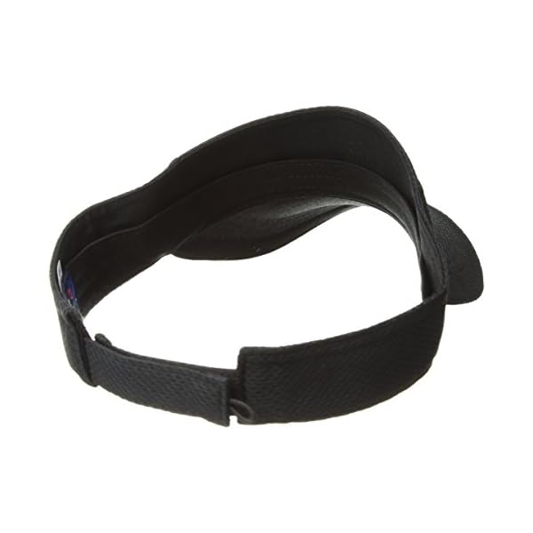 Augusta Sportswear Women's Athletic Mesh Visor - Stylish Sun Hat for Golf, Running, and Outdoor Activities, Black