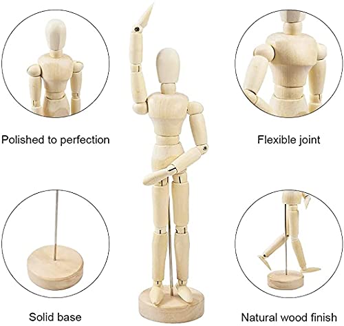 Worison Human Manikin,Mannequin- 5.5 inch 2