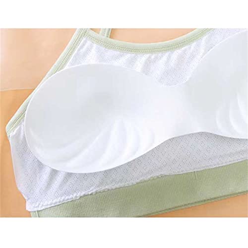 Big Girls Clothes Size 8 Teen Girls Seamless Training Bras Adjustable Straps Sports Bras Cotton Cropped Training3