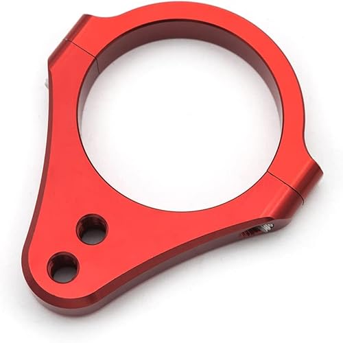 Miniatura 10 de PROCNC - Amortiguador universal de dirección de aluminio de 1.535 in de diámetro, soporte de montaje de marco de horquilla, fijador de pie para