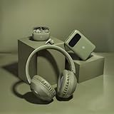 INTEMPO Amalfi Noise Cancelling Headphones – True Wireless Bluetooth Over-Ear Headset, Foldable Design with Cushioned Swivel Earcups & Adjustable Headband, 50Hr Playtime, USB-C Charging, Green - Image 7