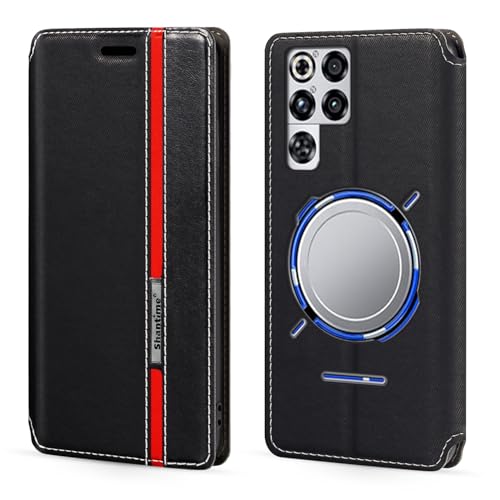 Shantime NVbNXgCvU[P[X ZTE Nubia RedMagic 11 Pro Plus 5G Ƃ̌݊ B}Olbg J[h[ RgXgzFfUC(ubN)