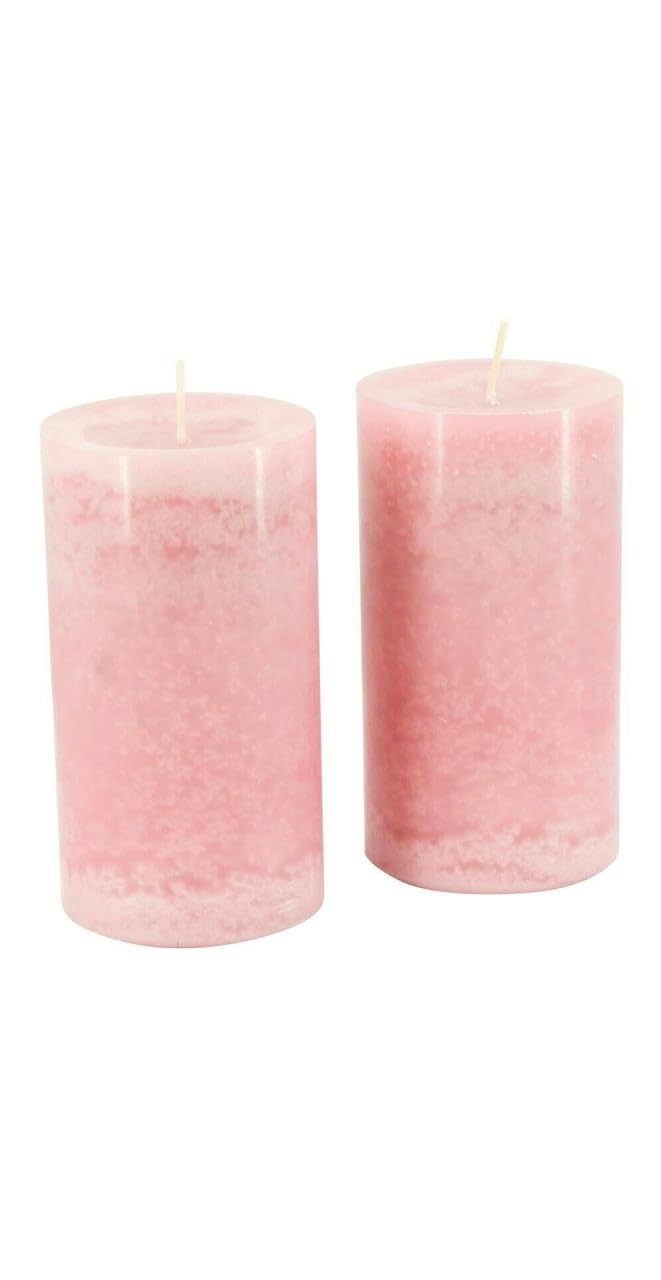 Bougies pour couronne de l'Avent cire rose antique 13 cm Safe Candle
