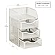 Mind Reader Desktop Accessory Storage, Paper Binder Clip Basket, Workspace, Office, Metal Mesh, 4.75 L x 5 W x 8 H, White