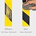 SINGHAL Floor Marking Tape - 2 Pack Black & Yellow Hazard Tape, 2