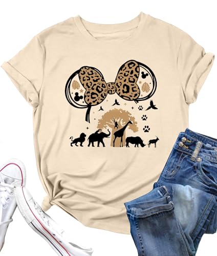 Image of Magical Shirts Women Girls Family Vacation Matching Shirt Magic Kingdom T-Shirt Mommy and Me Trip Short Sleeve Tops