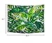 Heopapin Palm Tapestry Palm Tree Leaves Wall Tapestry Watercolor Leaf Print Tapestries Green Tropical Leaves Wall Hanging Banana Leaf Tapestries for Living Room Bedroom Dorm Decor