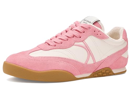 Image of Kate Spade New York Womens Ks Drift Sneaker, Cream/Grapefruit Soda, 4.5 UK