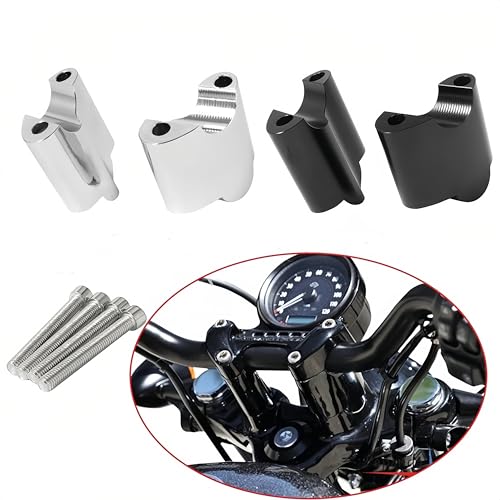 Elevador de manillar aluminio 2" para Sportster XL1200X de 2010 a 2016 2