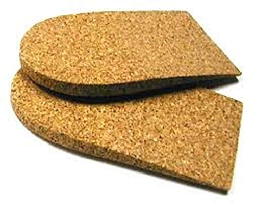 Atlas Biomechanics 1/2" (12mm) Cork Heel Lift, 1 Pair, Large