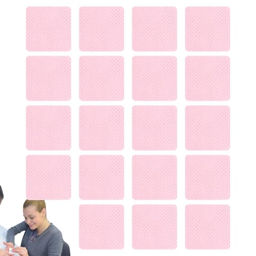 Almohadillas quitaesmalte | 1,97 x 0,79 pulgadas toallitas de uñas de algodón | Suministros de salón de uñas de tela no tejida, extensiones de pestañas Toallitas para quitar el esmalte de uñas