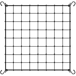 VIVOSUN 4 x 4Ft. Elastic Trellis Netting with 4 Hooks for Climbing Plants, Vegetables, Fruits, and Flowers, 1-Pack