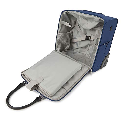 Baggallini Unisex Adult Luggage Only 2 Wheel Under Seater Carry On Luggage, Pacific, One Size Us #TOP1