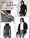 Oakgarden 4 Pack Women's Turtleneck Shirts with Thumb Holes Long Sleeve Thermal Tops Elastics Slim Fit Underwear(Black, Dark Gray, White, Light Gray,XL)